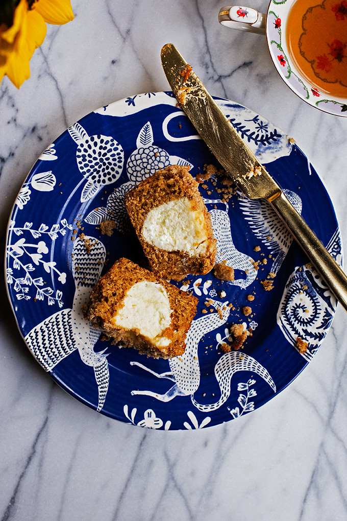 Orange Ginger Cream Cheese Muffins by @cindyr