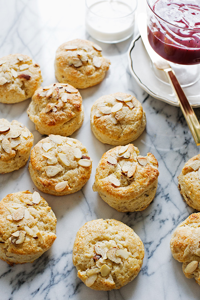 Eggnog and Almond Scones from @cindyr