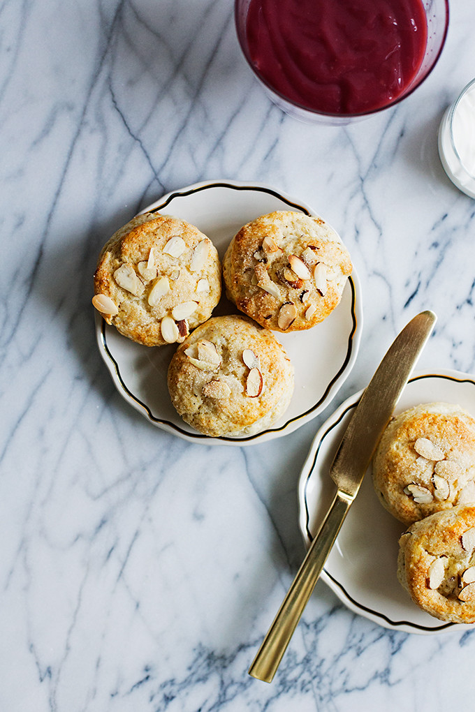 Eggnog and Almond Scones from @cindyr